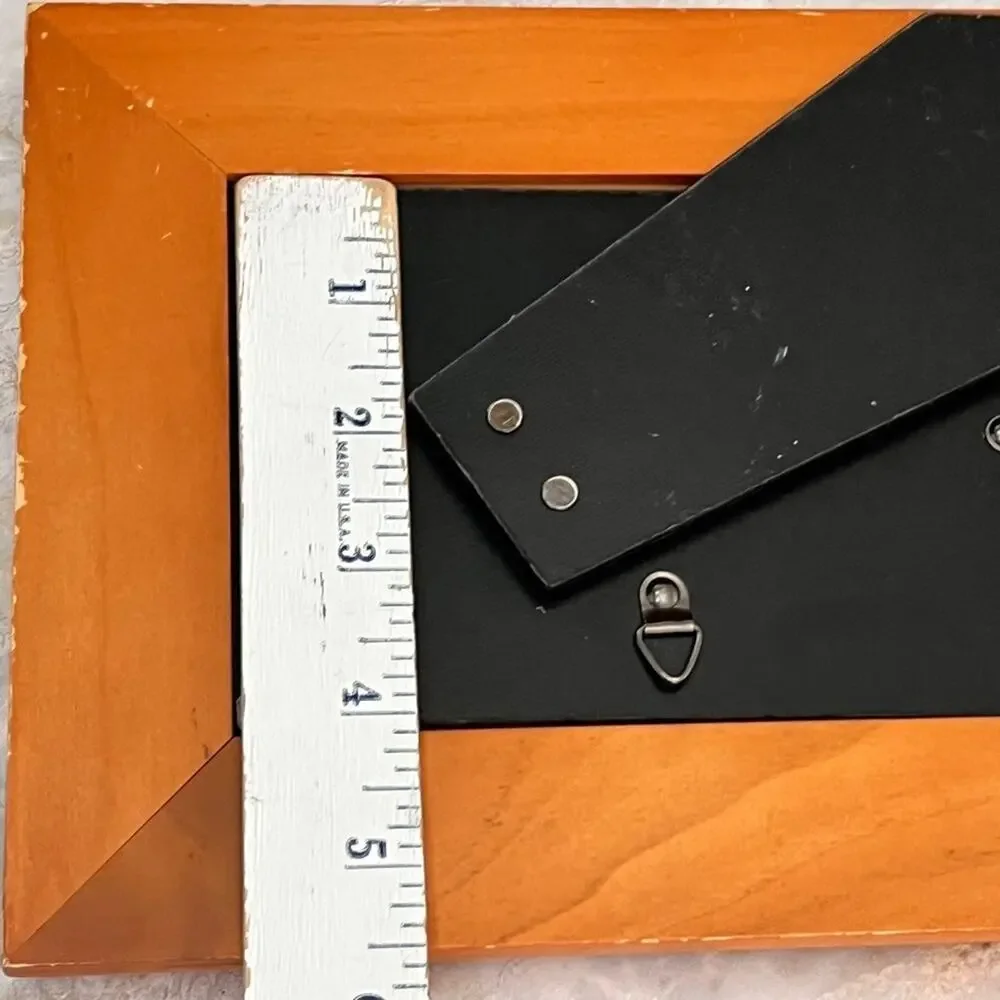 Natural Wood Picture Photo Frame Free Standing 4